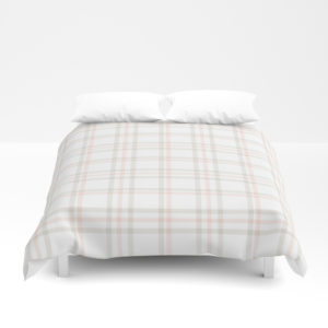 Cute Plaid Duvet