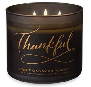 Bath and body works Thankful Candle