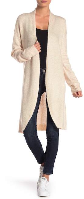 Nordstrom Creme Midi Cardigan