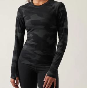 Momentum Seamless Camo Top